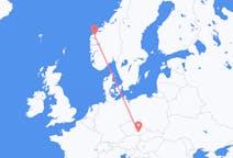 Flights from Volda, Norway to Brno, Czechia