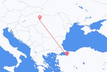 Fly fra Bursa til Oradea