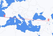 Flyreiser fra Jerevan, til San Sebastian