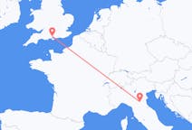 Flights from Bologna, Italy to Southampton, England