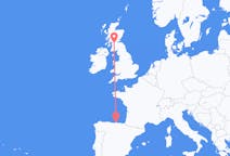 Flights from Santander, Spain to Glasgow, Scotland