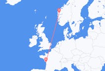 Flights from Førde, Norway to La Rochelle, France