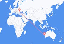 Vols de Geraldton, Australie vers Bacau, Roumanie