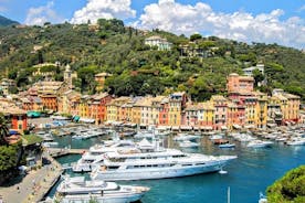 Excursion en bateau à Portofino et visite à pied avec cuisine au pesto et déjeuner