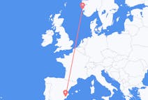 Flights from Murcia, Spain to Haugesund, Norway