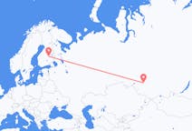 Flights from Novosibirsk, Russia to Kuopio, Finland