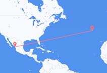 Flyreiser fra Mazatlán, Mexico til Ponta Delgada, Portugal