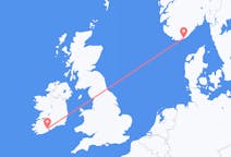 Flights from Kristiansand to Cork