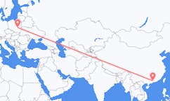 Flights from Guangzhou to Radom