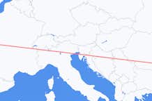 Flyg från Poitiers, Frankrike till Bukarest, Rumänien