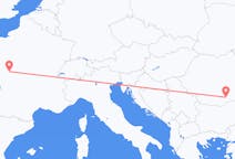 Flyreiser fra Poitiers, Frankrike til București, Romania