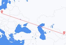 Flights from Khujand to Poznan