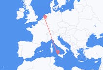 Flüge von Trapani, Italien nach Eindhoven, die Niederlande