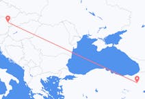 Lennot Erzurumista Wieniin