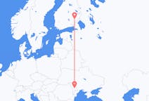 Loty z Savonlinna, Finlandia do Kiszyniowa, Mołdawia