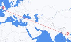 Flyrejser fra Loei-provinsen, Thailand til Cardiff, Wales