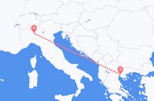 Voos de Salonica para Milão
