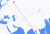 Flights from Bangkok, Thailand to Syktyvkar, Russia