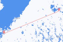 Fly fra Vaasa til Kajaani