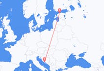 Voos de Brač, Croácia para Tallin, Estônia