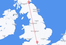 Flights from Edinburgh, Scotland to Southampton, England