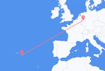 Flyreiser fra Köln, Tyskland til Ponta Delgada, Portugal
