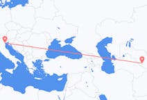 Flyrejser fra Bukhara, Usbekistan til Venedig, Italien