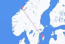 Flights from Ørland, Norway to Visby, Sweden