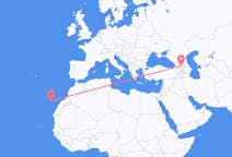 Flights from Tbilisi, Georgia to Valverde, Spain