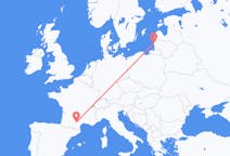 Flights from Palanga, Lithuania to Castres, France