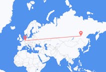 Flights from Neryungri, Russia to Cologne, Germany