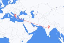Flyg från Nagpur, Indien till Kefallinia, Grekland