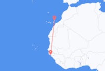 Vols de Bissau, Guinée-Bissau pour Lanzarote, Espagne