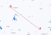 Vluchten van Kahramanmaraş naar Ankara
