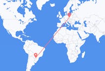 Flyreiser fra Puerto Iguazú, Argentina til Wrocław, Polen