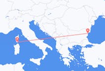 Flyg från Figari till Varna