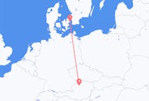 Flyreiser fra Linz, Østerrike til København, Danmark