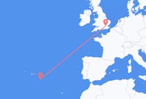 Flights from Santa Maria Island, Portugal to London, the United Kingdom