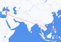 Flyrejser fra Cebu, Filippinerne til Adana, Tyrkiet