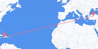 Flights from Haiti to Turkey