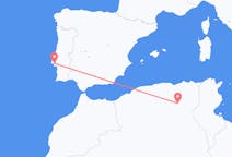 Loty z Biskira, Algieria z Lizbona, Portugalia
