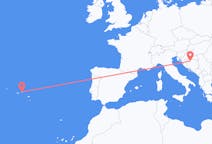 Flyrejser fra Banja Luka, Bosnien-Hercegovina til Terceira, Portugal