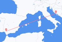 Flyrejser fra Split, Kroatien til Sevilla, Spanien