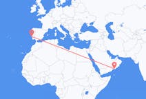 Flyrejser fra Salalah til Lissabon
