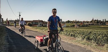 Tour de un día en bicicleta eléctrica Saint-Emilion con degustaciones de vino y almuerzo