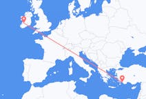 Flyreiser fra Shannon, County Clare, Irland til Dalaman, Tyrkia