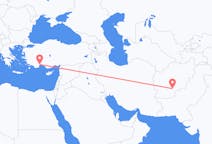 Flights from Kandahar, Afghanistan to Antalya, Turkey
