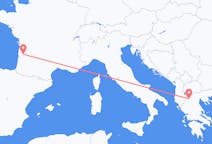 Flyrejser fra Kastoria, Grækenland til Bordeaux, Frankrig