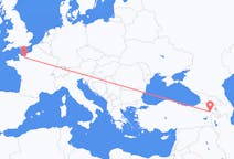 เที่ยวบิน จาก ก็อง, ฝรั่งเศส ไปยัง อือดือร์, ตุรกี