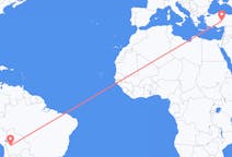 Flights from Oruro, Bolivia to Nevşehir, Turkey